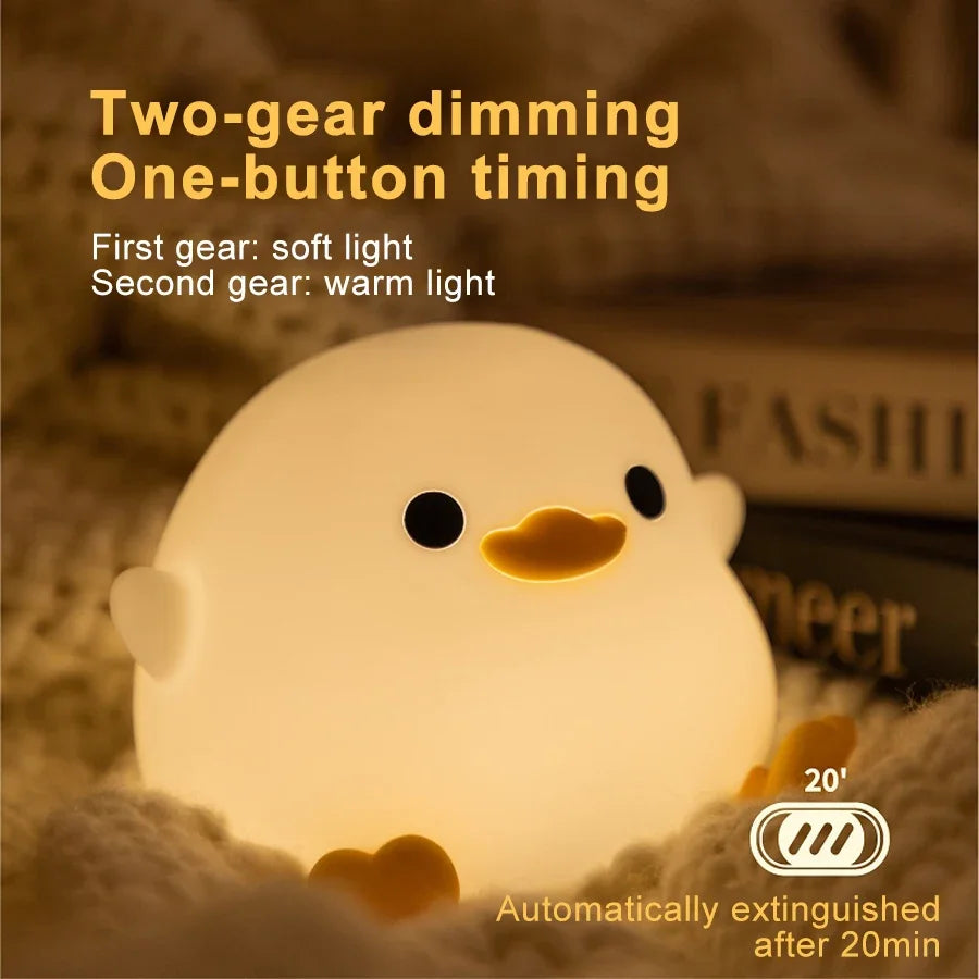 Bean Duck night light