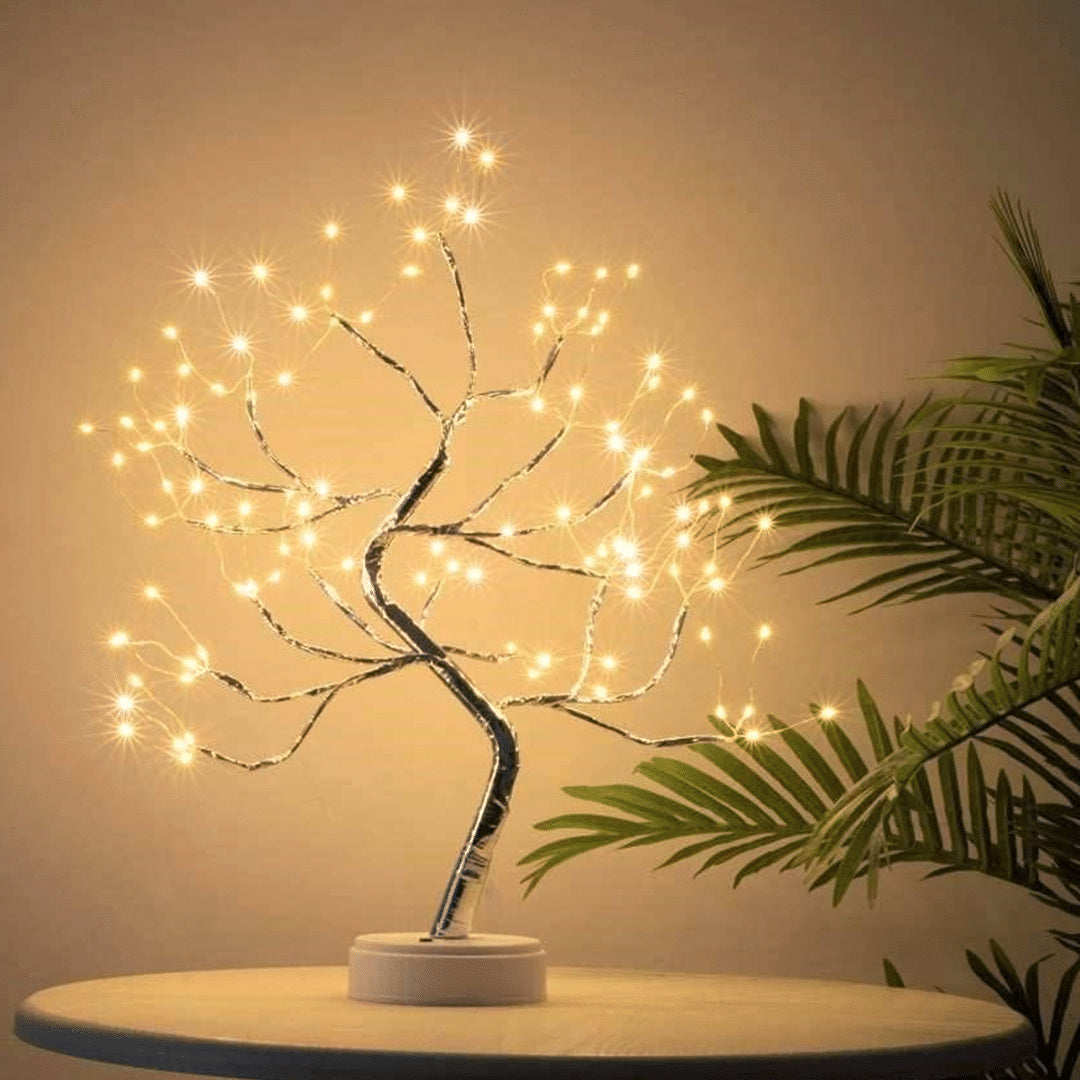 Fairy light tree