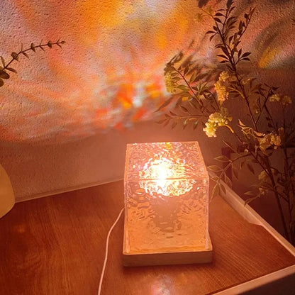 Square Crystal night light